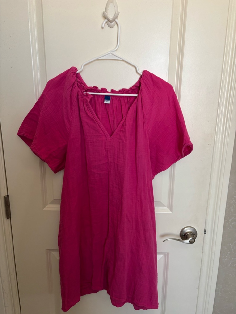 Old Navy Bright Fuchsia Dress